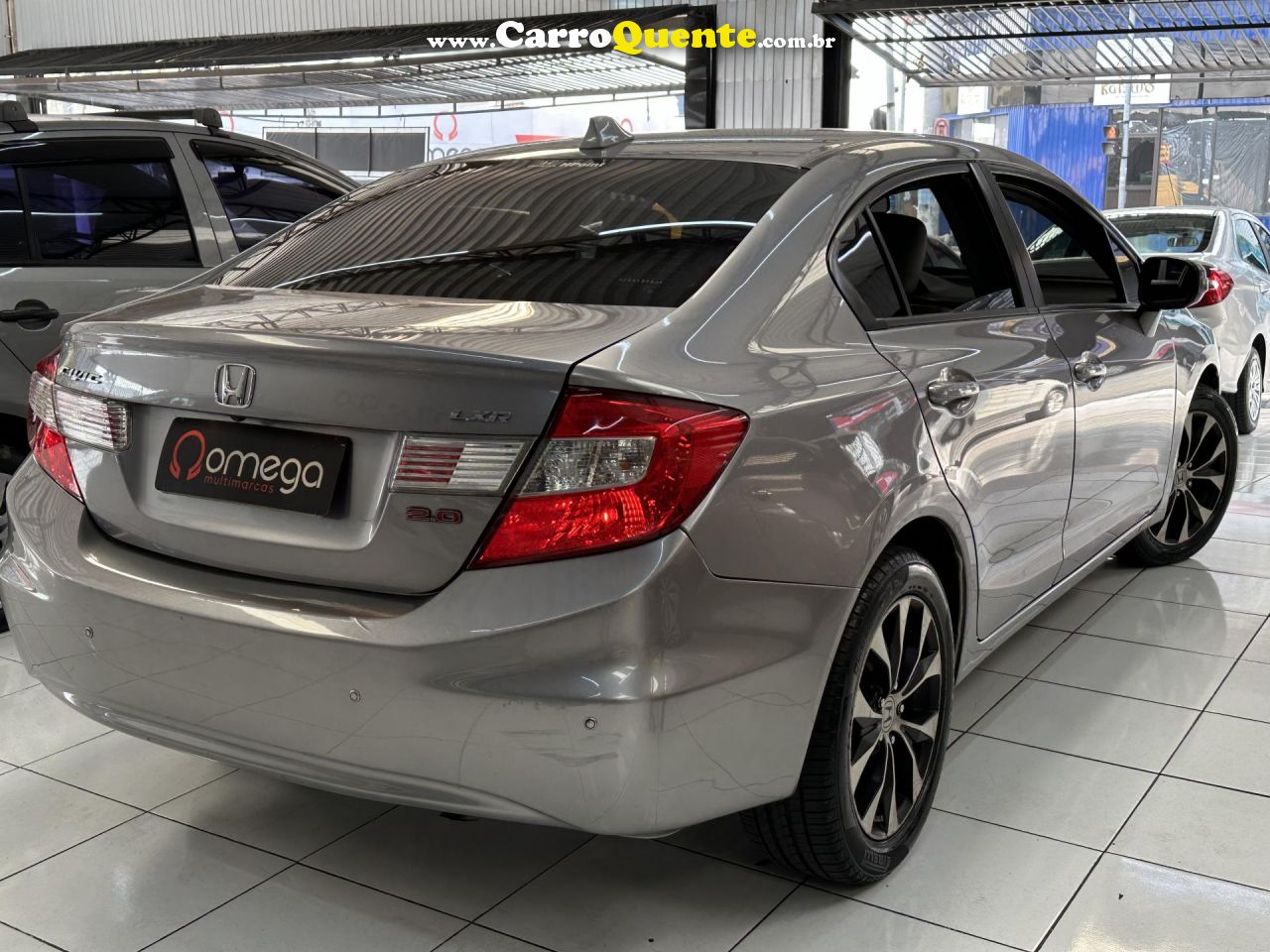 HONDA   CIVIC SEDAN LXR 2.0 FLEXONE 16V AUT. 4P   CINZA 2016 2.0 FLEX - Loja