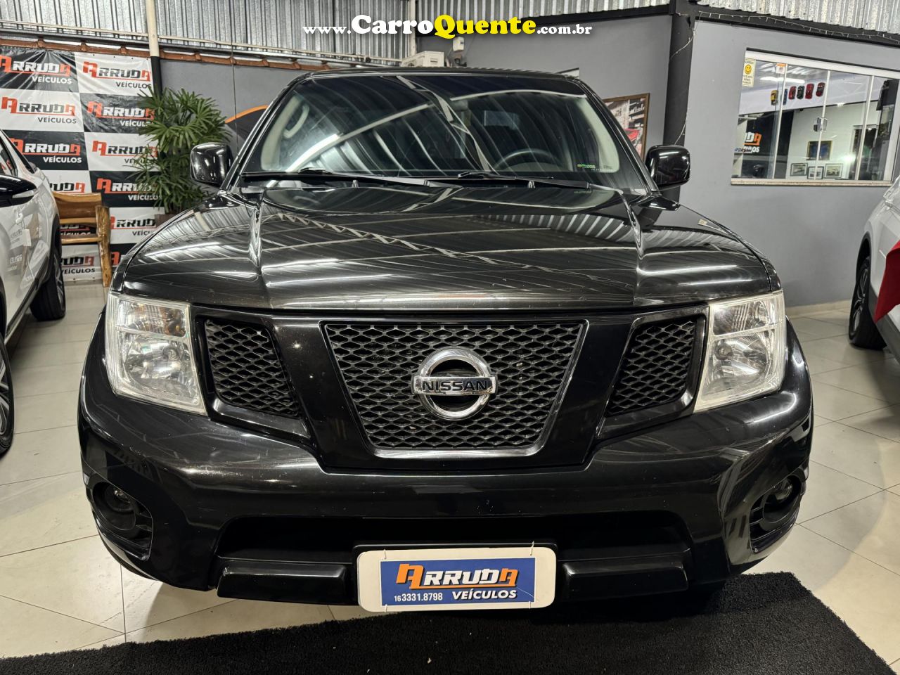 NISSAN   FRONTIER S CD 4X4 2.5 TB DIESEL   PRETO 2014 2.5 DIESEL - Loja