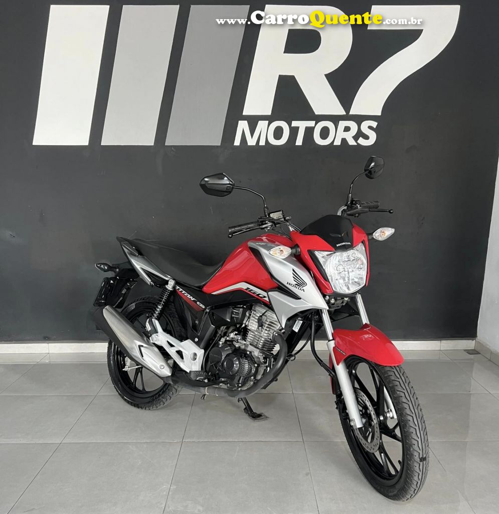 HONDA   CG 160 TITAN FLEXONEED.ESPECIAL 40 ANOS   VERMELHO 2022 160 FLEX - Loja