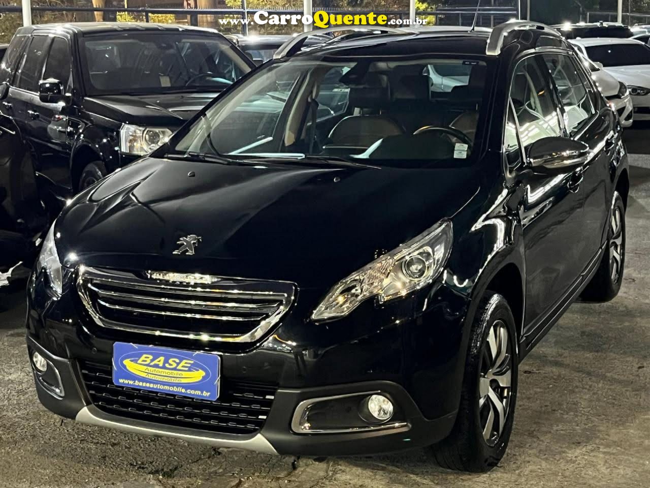 PEUGEOT   2008 GRIFFE 1.6 TURBO FLEX 16V 5P MEC.   PRETO 2017 1.6 FLEX - Loja