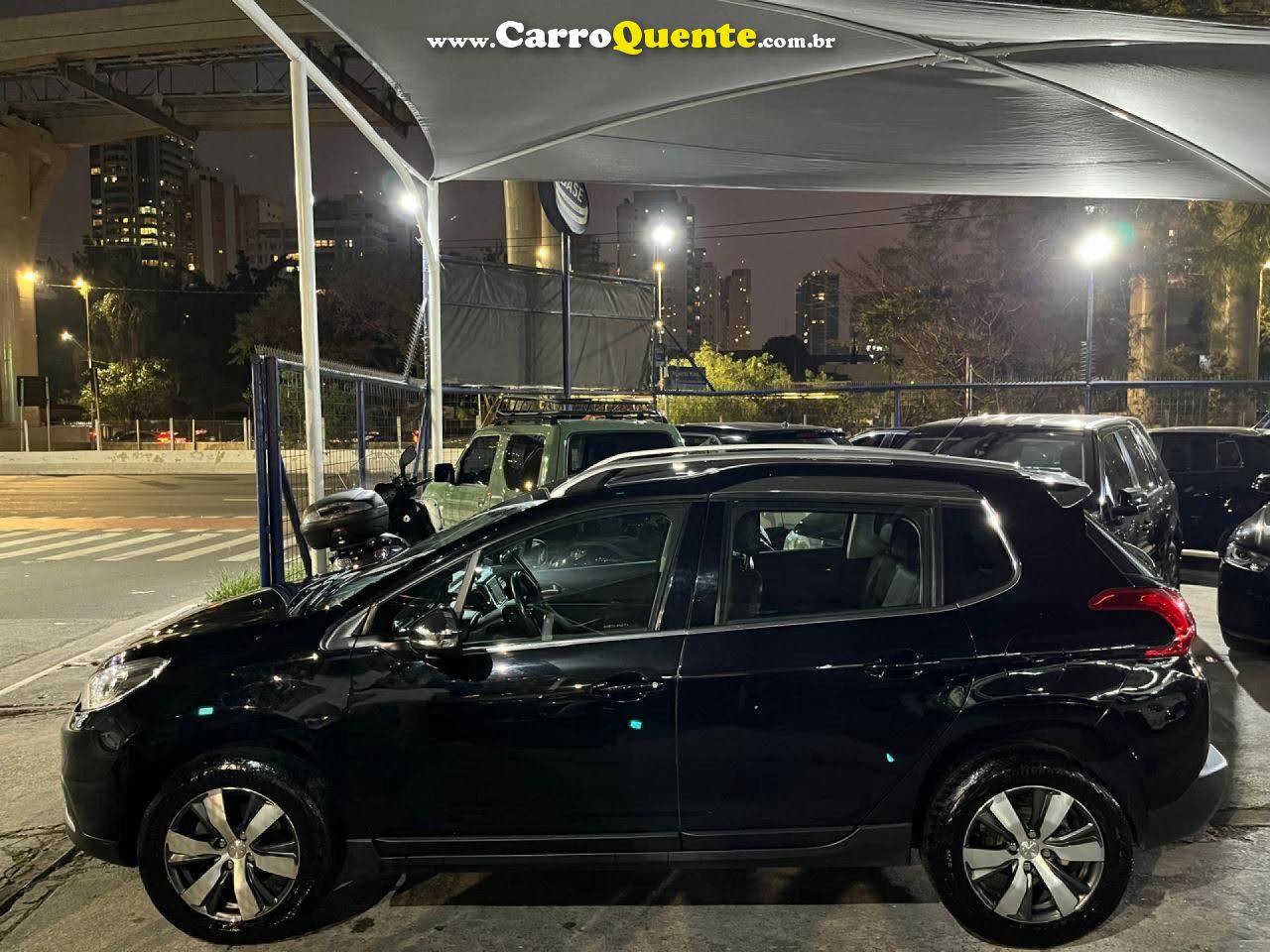 PEUGEOT   2008 GRIFFE 1.6 TURBO FLEX 16V 5P MEC.   PRETO 2017 1.6 FLEX - Loja