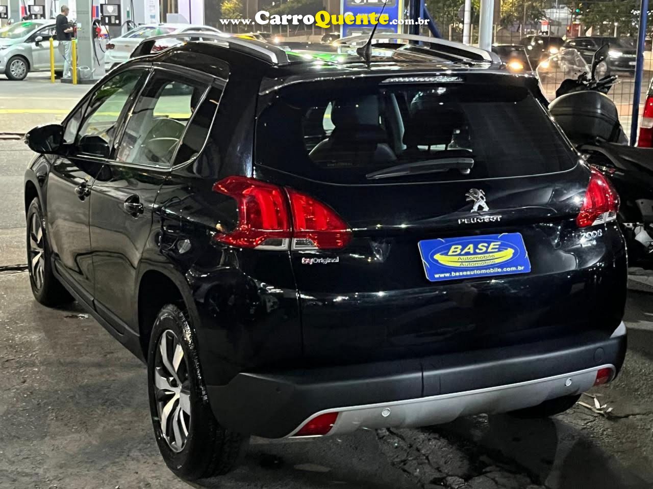 PEUGEOT   2008 GRIFFE 1.6 TURBO FLEX 16V 5P MEC.   PRETO 2017 1.6 FLEX - Loja