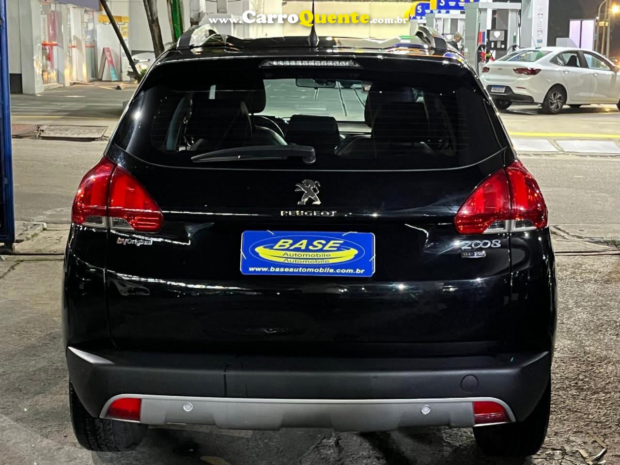 PEUGEOT   2008 GRIFFE 1.6 TURBO FLEX 16V 5P MEC.   PRETO 2017 1.6 FLEX - Loja