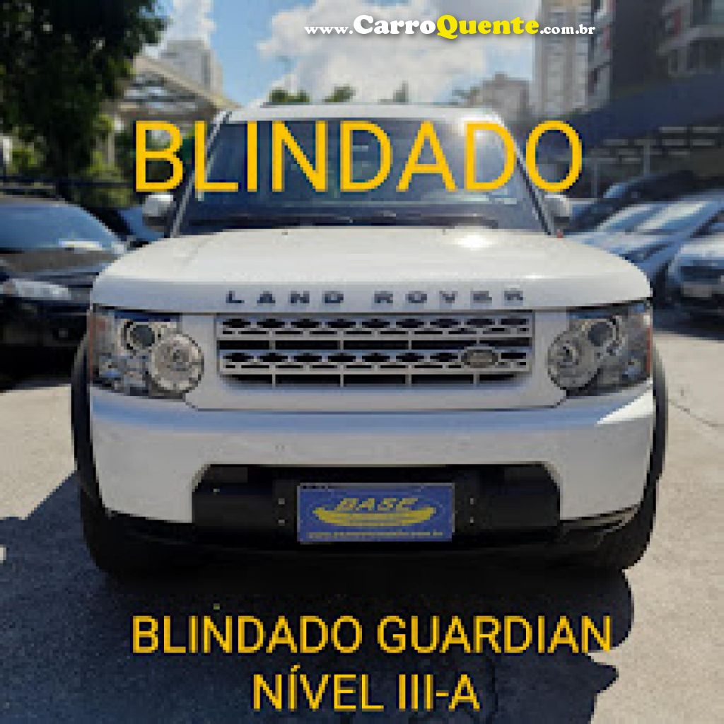 LAND ROVER   DISCOVERY4 S 3.0 4X4 TDV6 DIESEL AUT.   BRANCO 2013 3.0 DIESEL - Loja