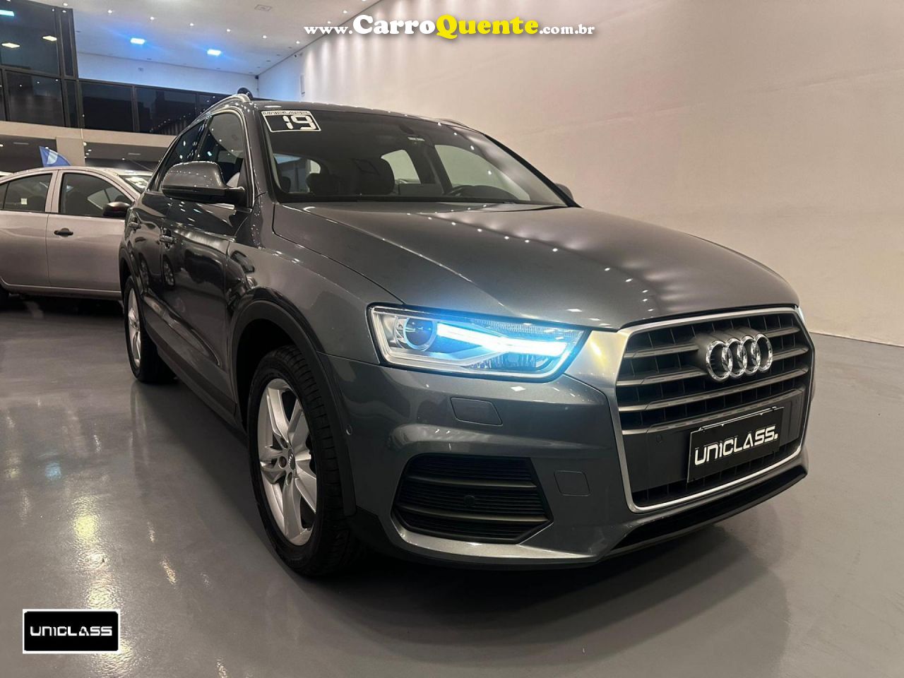 AUDI   Q3 P. PLUS 1.4 TFSI FLEXP.PLUS S-TRONIC   CINZA 2019 1.4 GASOLINA - Loja