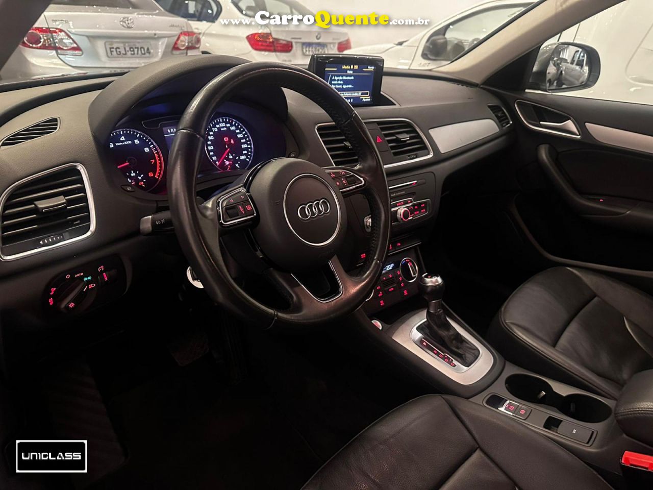 AUDI   Q3 P. PLUS 1.4 TFSI FLEXP.PLUS S-TRONIC   CINZA 2019 1.4 GASOLINA - Loja