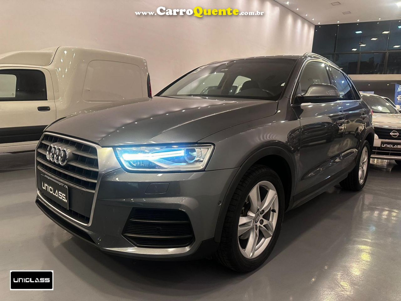 AUDI   Q3 P. PLUS 1.4 TFSI FLEXP.PLUS S-TRONIC   CINZA 2019 1.4 GASOLINA - Loja