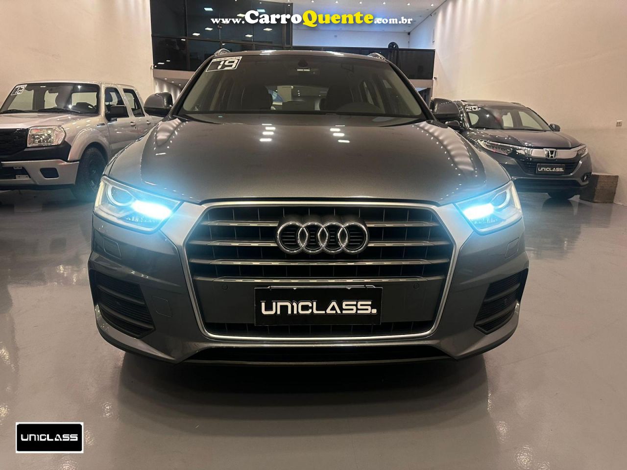 AUDI   Q3 P. PLUS 1.4 TFSI FLEXP.PLUS S-TRONIC   CINZA 2019 1.4 GASOLINA - Loja