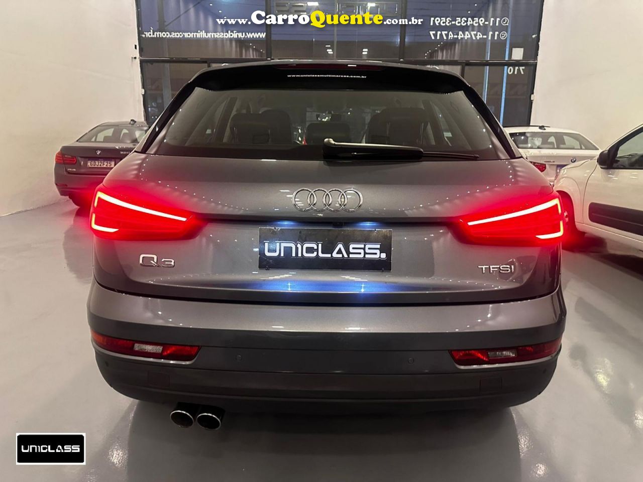 AUDI   Q3 P. PLUS 1.4 TFSI FLEXP.PLUS S-TRONIC   CINZA 2019 1.4 GASOLINA - Loja