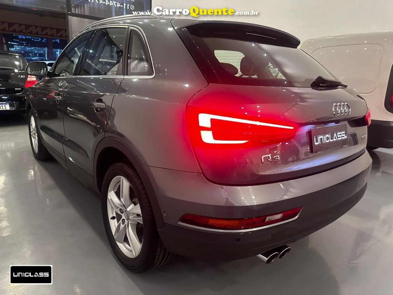 AUDI   Q3 P. PLUS 1.4 TFSI FLEXP.PLUS S-TRONIC   CINZA 2019 1.4 GASOLINA - Loja