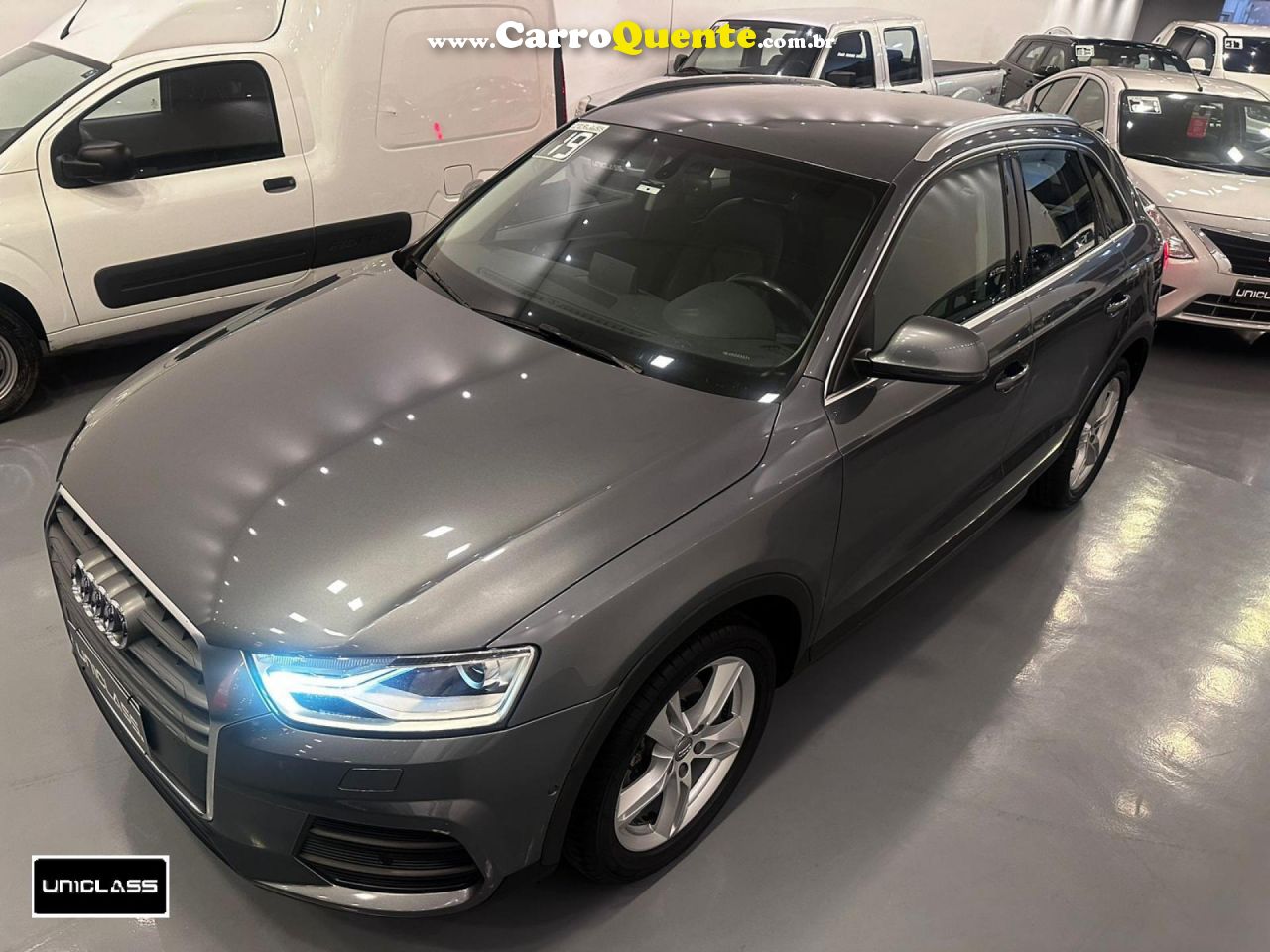 AUDI   Q3 P. PLUS 1.4 TFSI FLEXP.PLUS S-TRONIC   CINZA 2019 1.4 GASOLINA - Loja