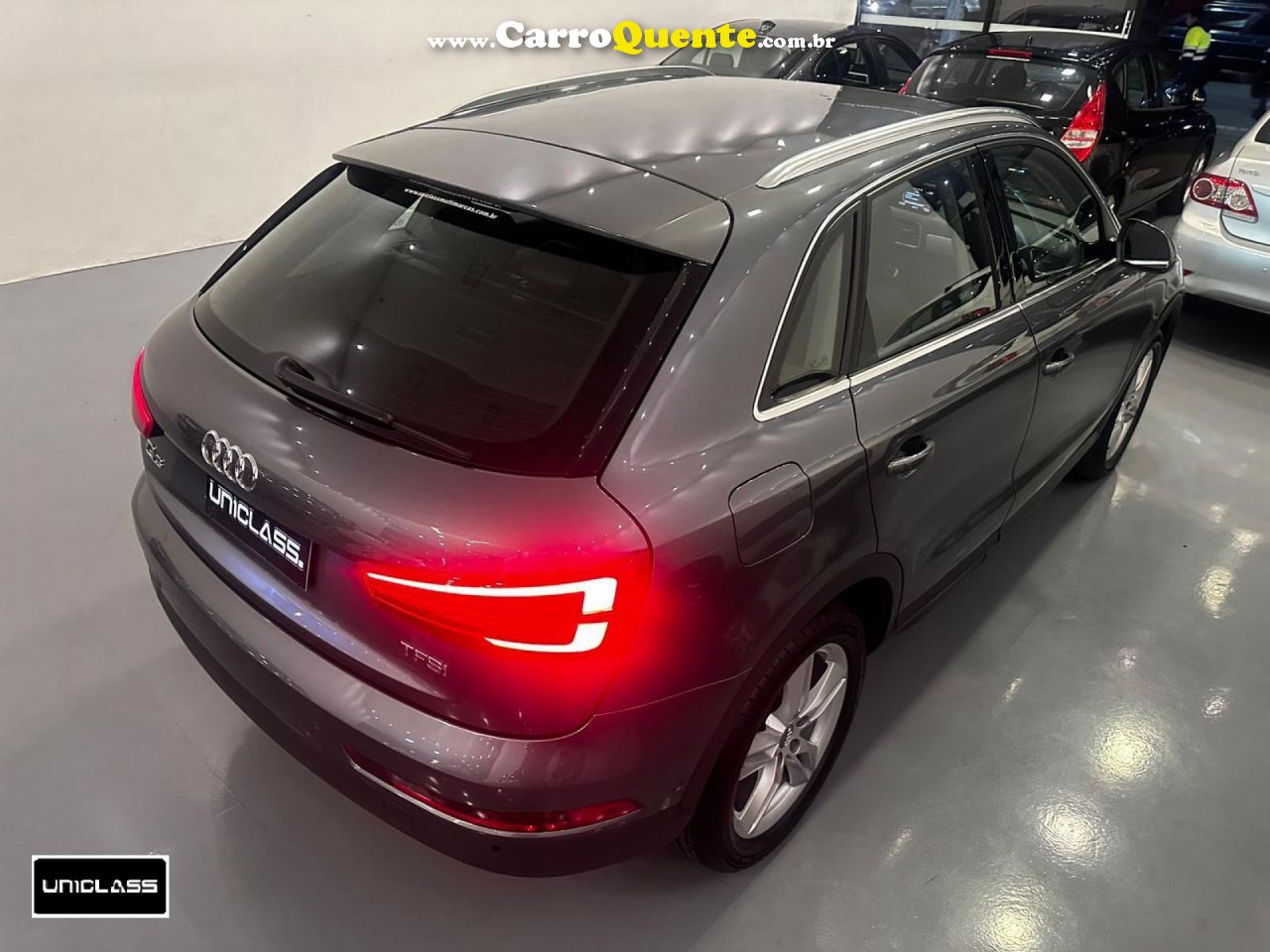 AUDI   Q3 P. PLUS 1.4 TFSI FLEXP.PLUS S-TRONIC   CINZA 2019 1.4 GASOLINA - Loja