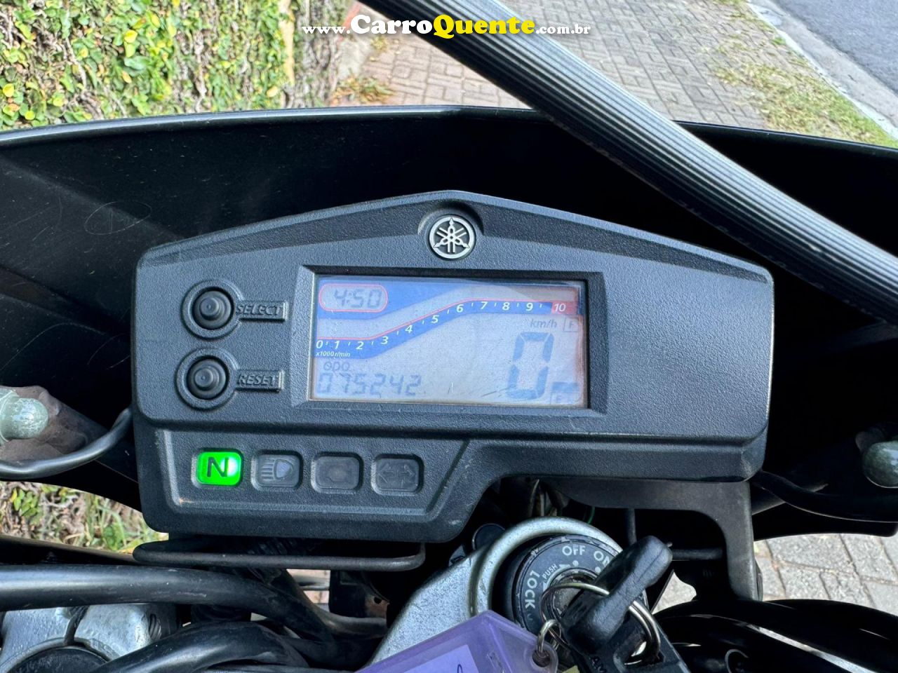 YAMAHA    LANDER 250   PRETO 2008 250 GASOLINA - Loja