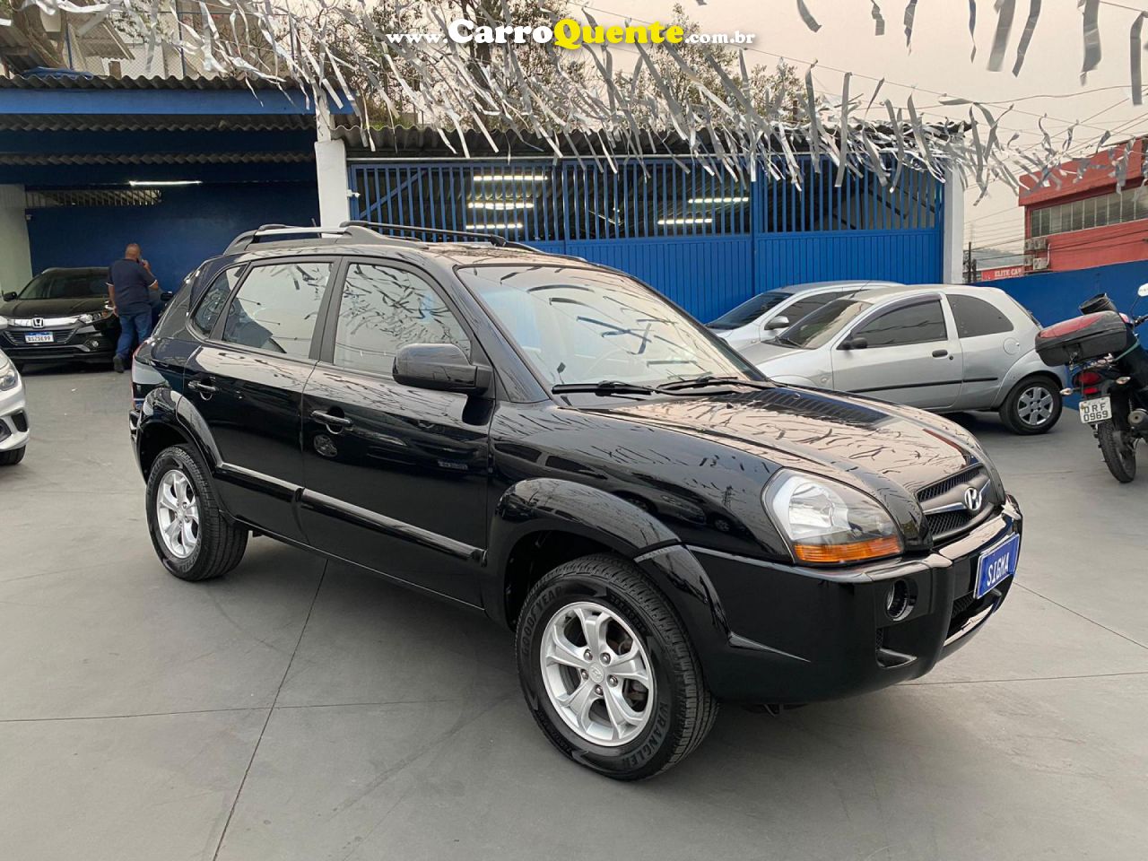 HYUNDAI   TUCSON 2.0 16V FLEX AUT.   PRETO 2015 2.0 FLEX - Loja