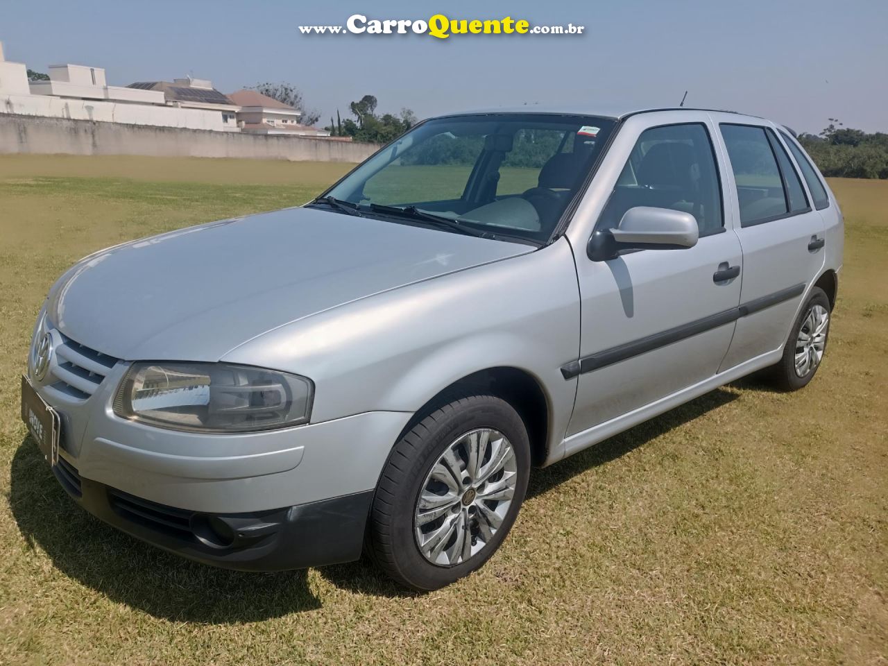 VOLKSWAGEN   GOL CITY (TREND)TITAN 1.0 T. FLEX 8V 4P   PRATA 2008 1.0 FLEX - Loja