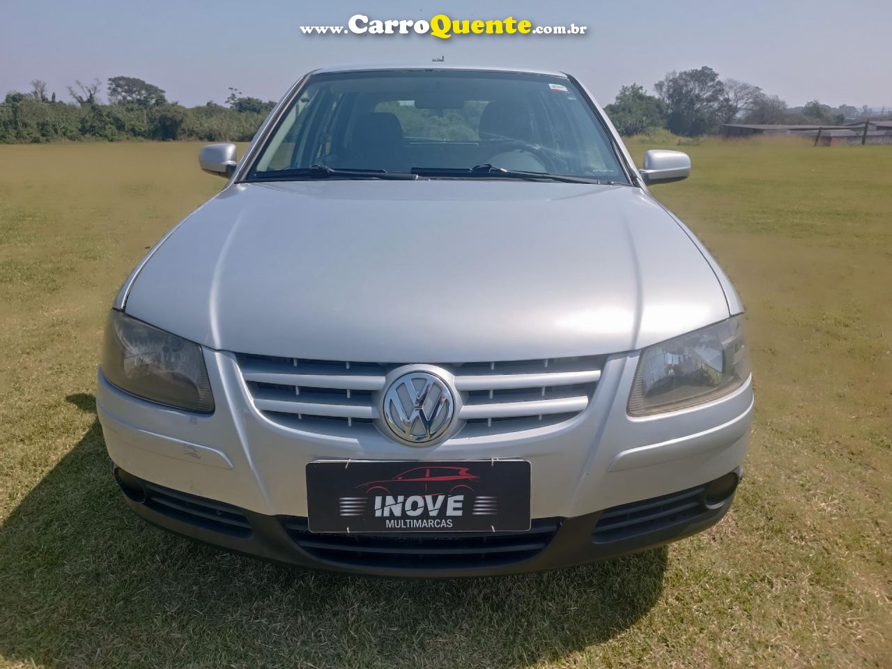 VOLKSWAGEN   GOL CITY (TREND)TITAN 1.0 T. FLEX 8V 4P   PRATA 2008 1.0 FLEX - Loja