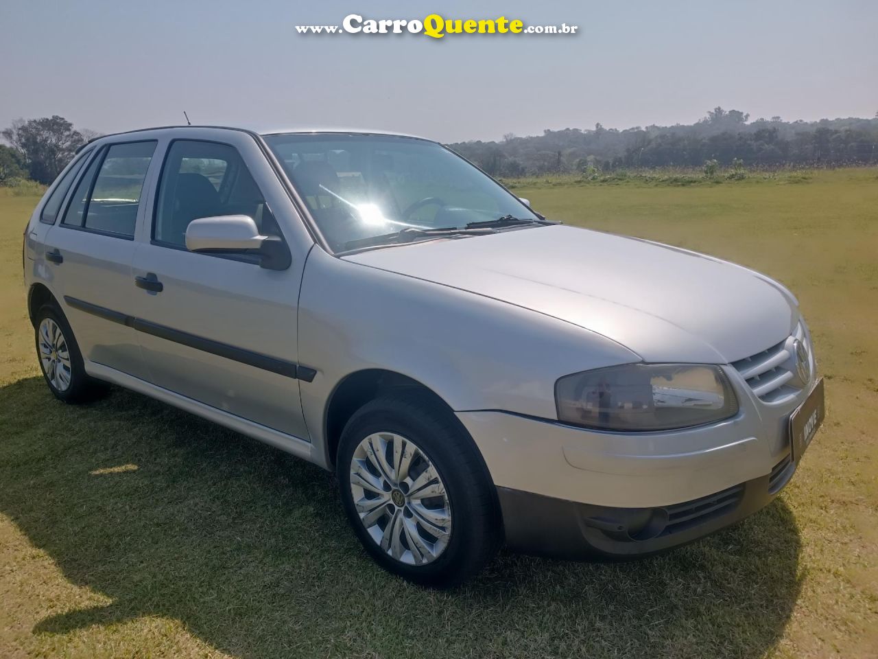 VOLKSWAGEN   GOL CITY (TREND)TITAN 1.0 T. FLEX 8V 4P   PRATA 2008 1.0 FLEX - Loja