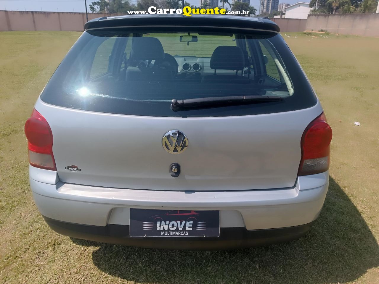 VOLKSWAGEN   GOL CITY (TREND)TITAN 1.0 T. FLEX 8V 4P   PRATA 2008 1.0 FLEX - Loja