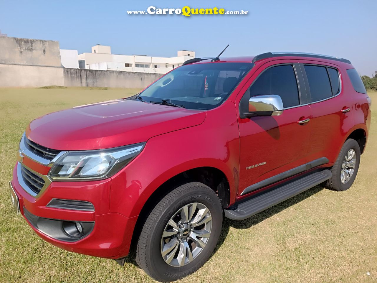 CHEVROLET   TRAILBLAZER LTZ 2.8 CTDI DIESEL AUT.   VERMELHO 2018 2.8 DIESEL - Loja