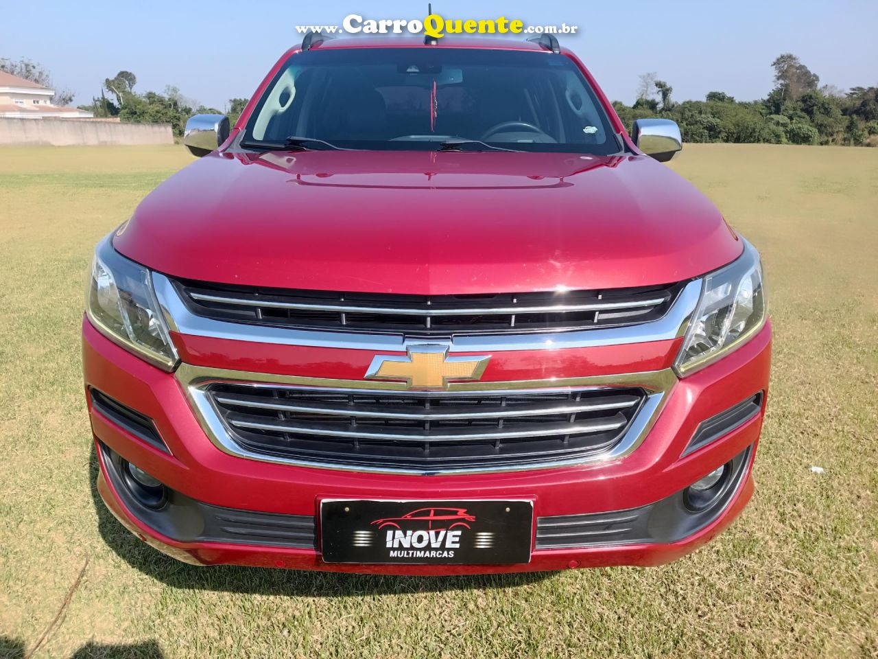 CHEVROLET   TRAILBLAZER LTZ 2.8 CTDI DIESEL AUT.   VERMELHO 2018 2.8 DIESEL - Loja