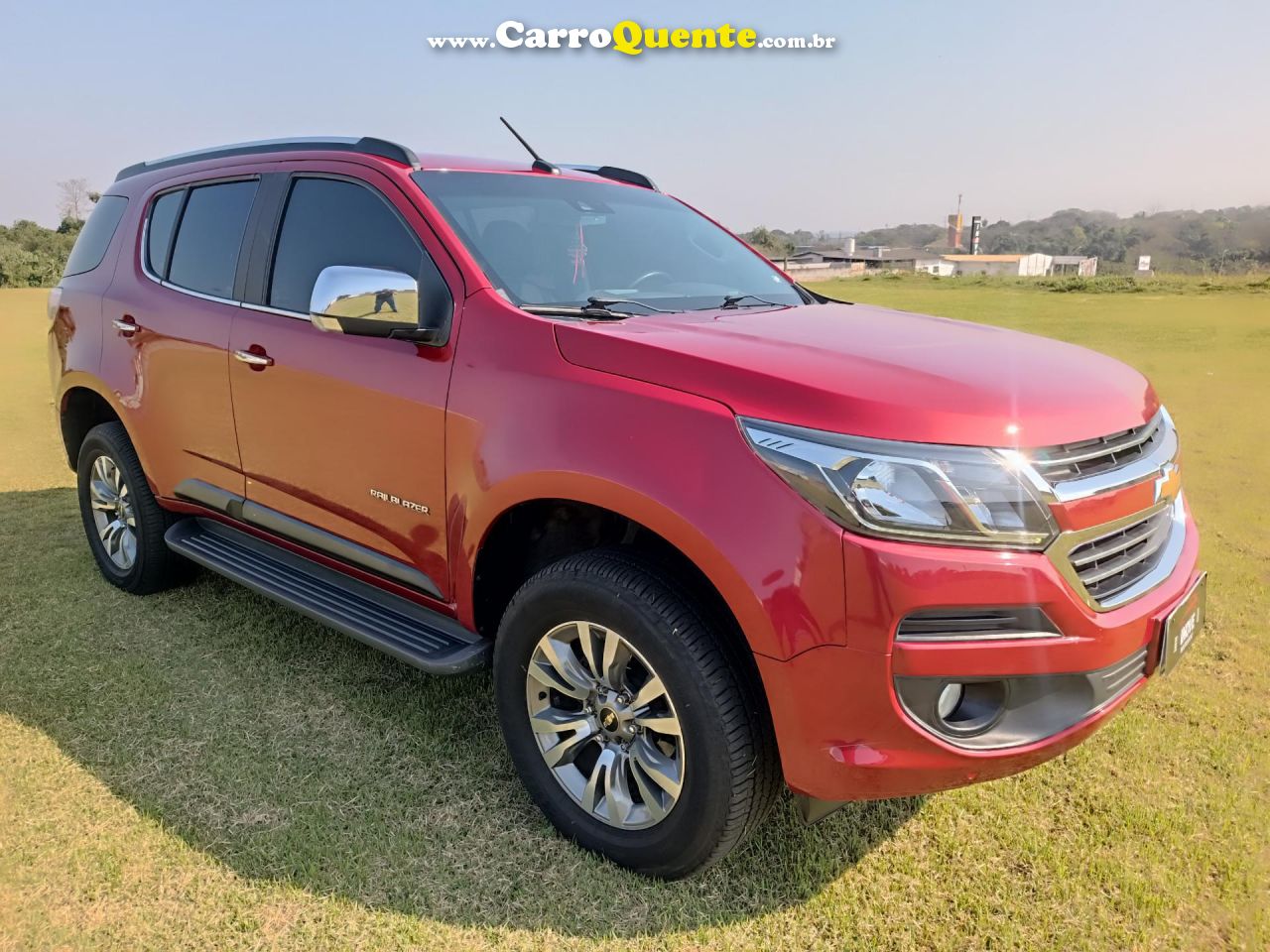 CHEVROLET   TRAILBLAZER LTZ 2.8 CTDI DIESEL AUT.   VERMELHO 2018 2.8 DIESEL - Loja