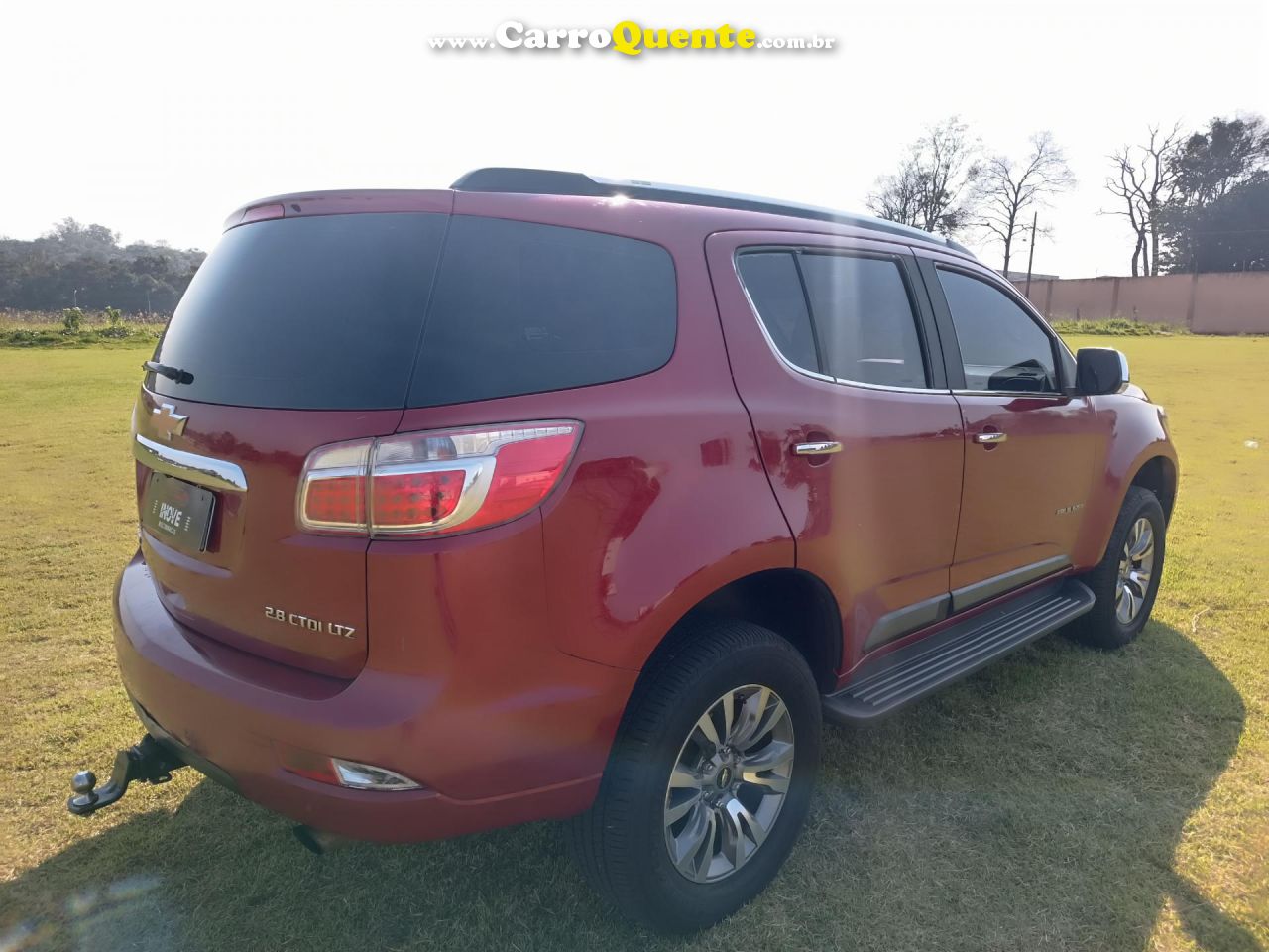 CHEVROLET   TRAILBLAZER LTZ 2.8 CTDI DIESEL AUT.   VERMELHO 2018 2.8 DIESEL - Loja