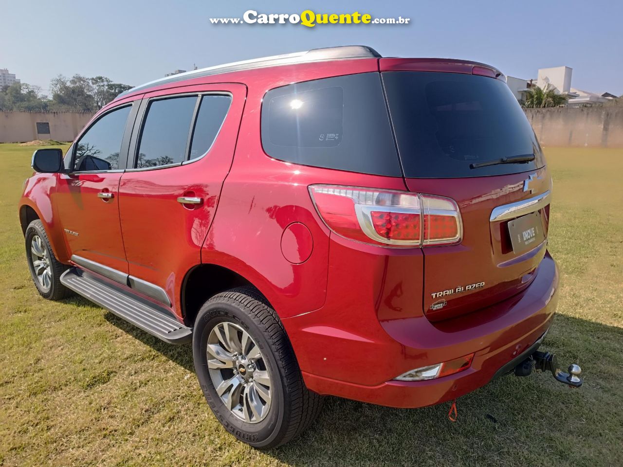 CHEVROLET   TRAILBLAZER LTZ 2.8 CTDI DIESEL AUT.   VERMELHO 2018 2.8 DIESEL - Loja