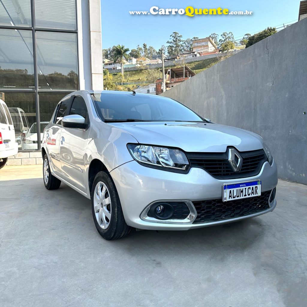 RENAULT   SANDERO EXPRESSION FLEX 1.6 16V 5P   PRATA 2017 1.6 FLEX - Loja