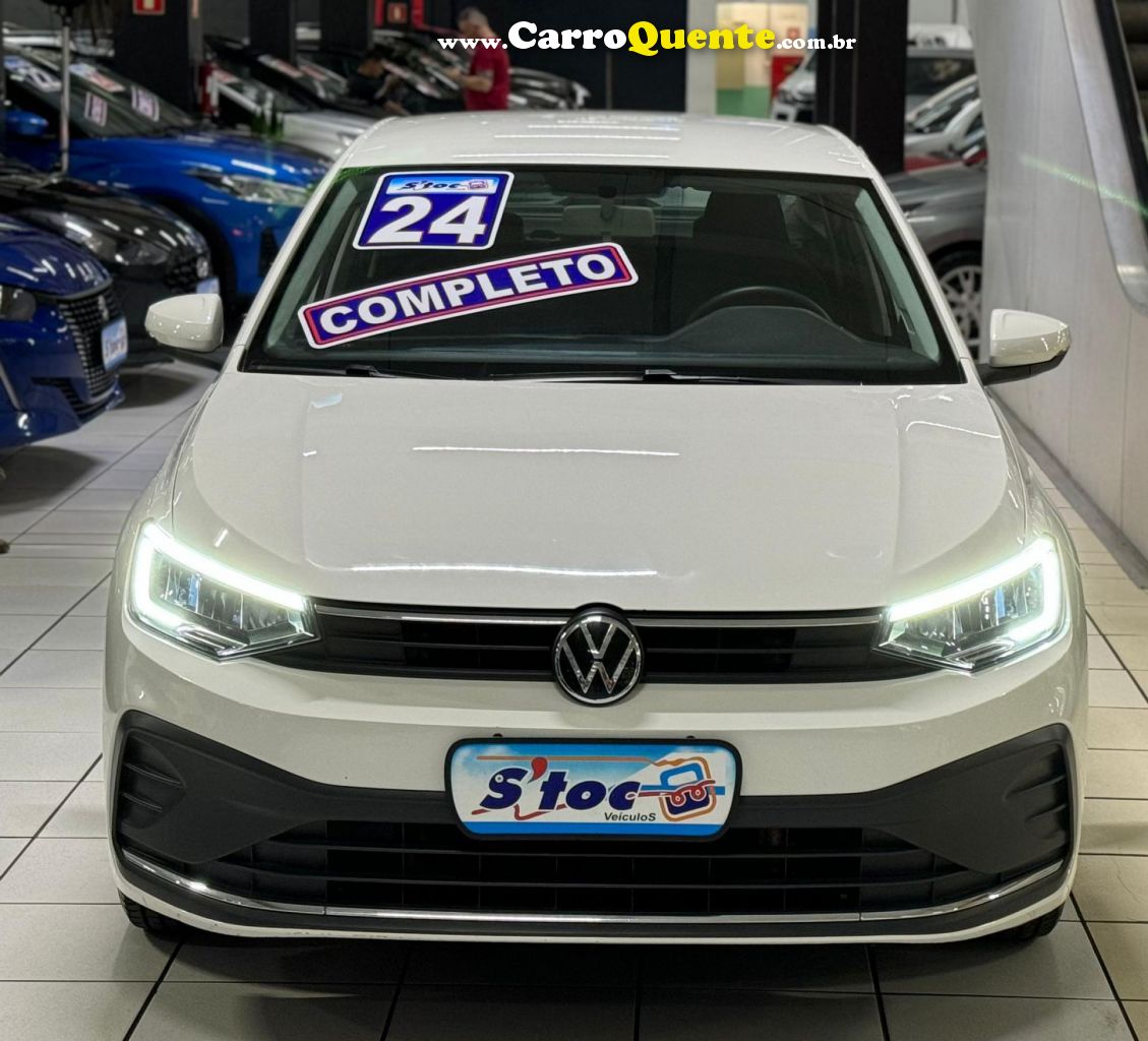 VOLKSWAGEN   VIRTUS TSI 1.0 FLEX 12V 4P MEC.   BRANCO 2024 1.0 FLEX - Loja