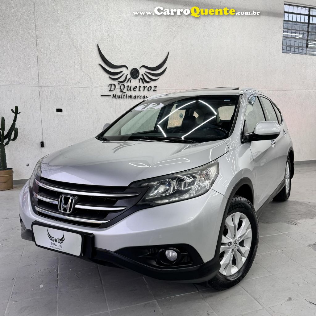 HONDA   EXL   PRATA 2012 2.0 GASOLINA - Loja