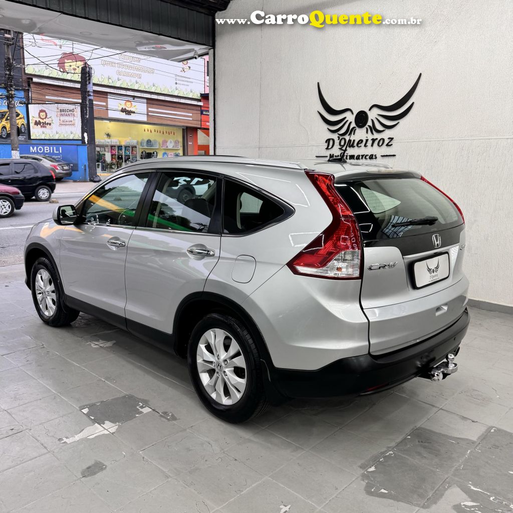 HONDA   EXL   PRATA 2012 2.0 GASOLINA - Loja