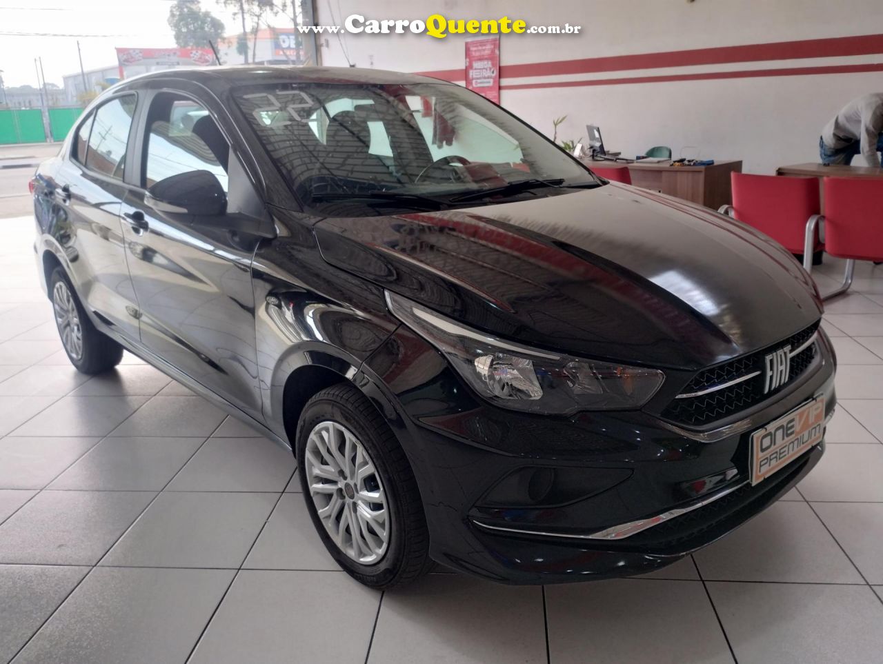 FIAT   CRONOS 1.3 8V FLEX   PRETO 2022 1.3 FLEX - Loja