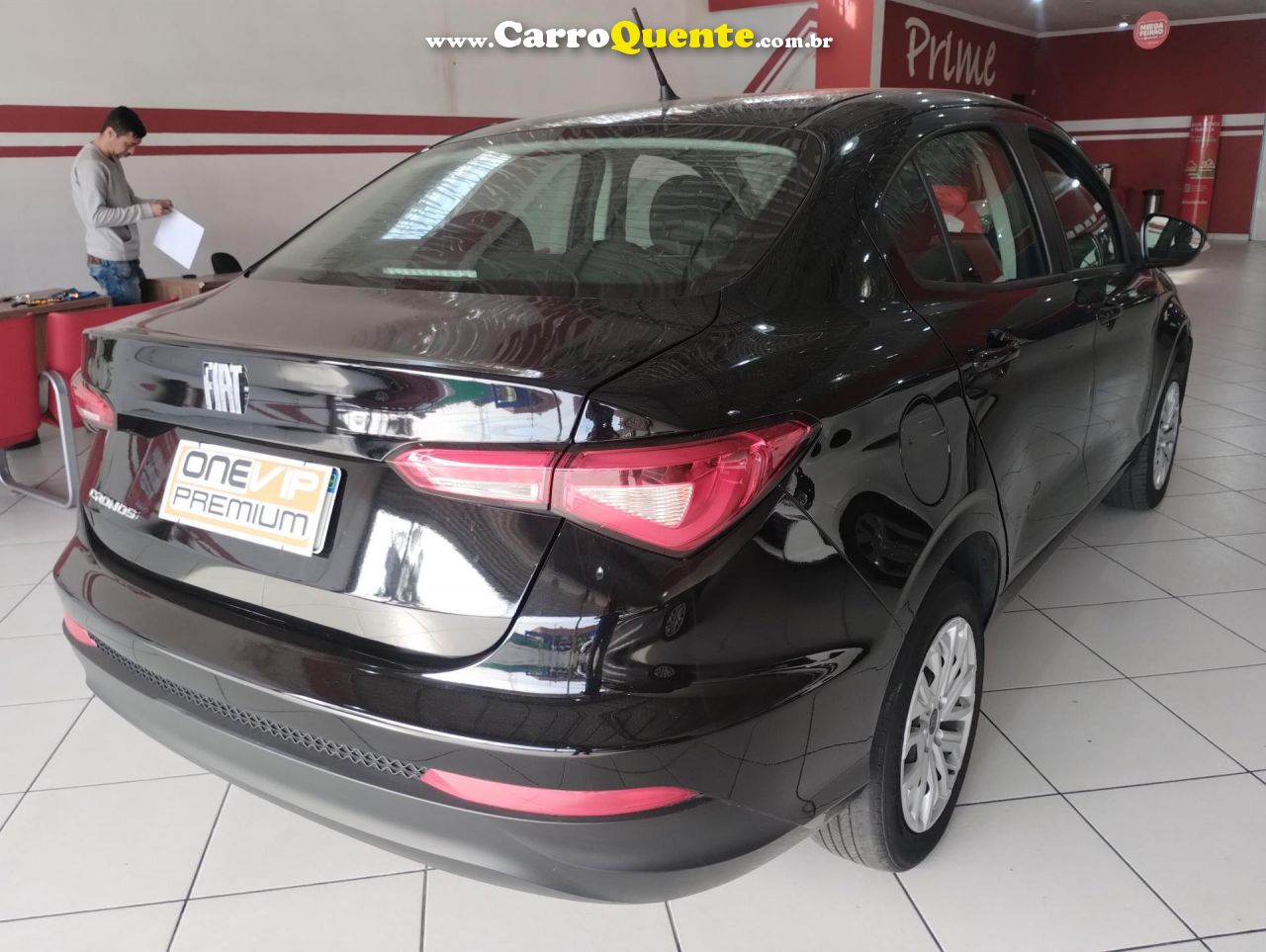 FIAT   CRONOS 1.3 8V FLEX   PRETO 2022 1.3 FLEX - Loja