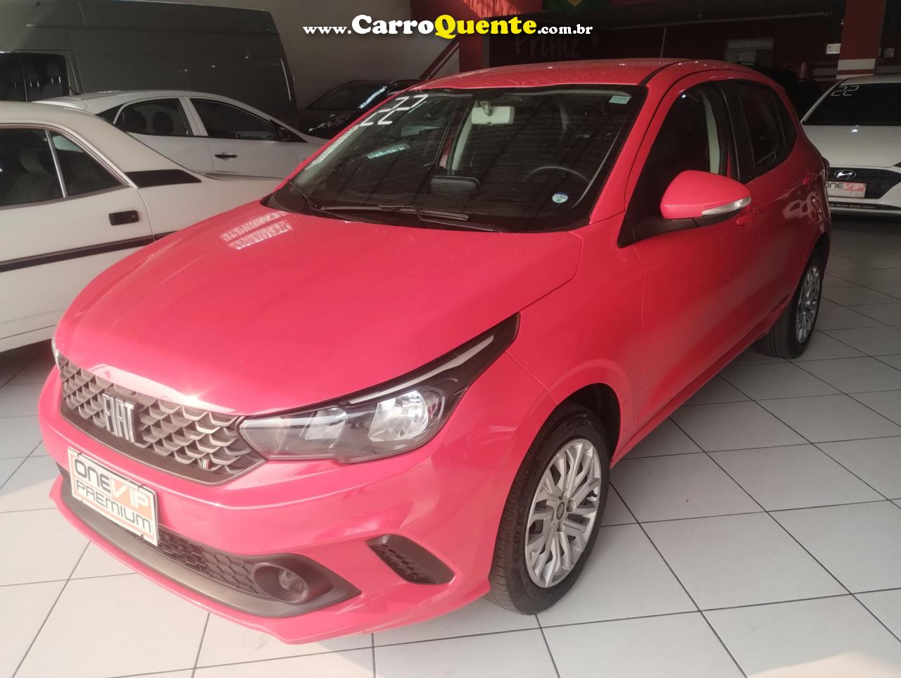 FIAT   ARGO DRIVE 1.0 6V FLEX   VERMELHO 2022 1.0 FLEX - Loja