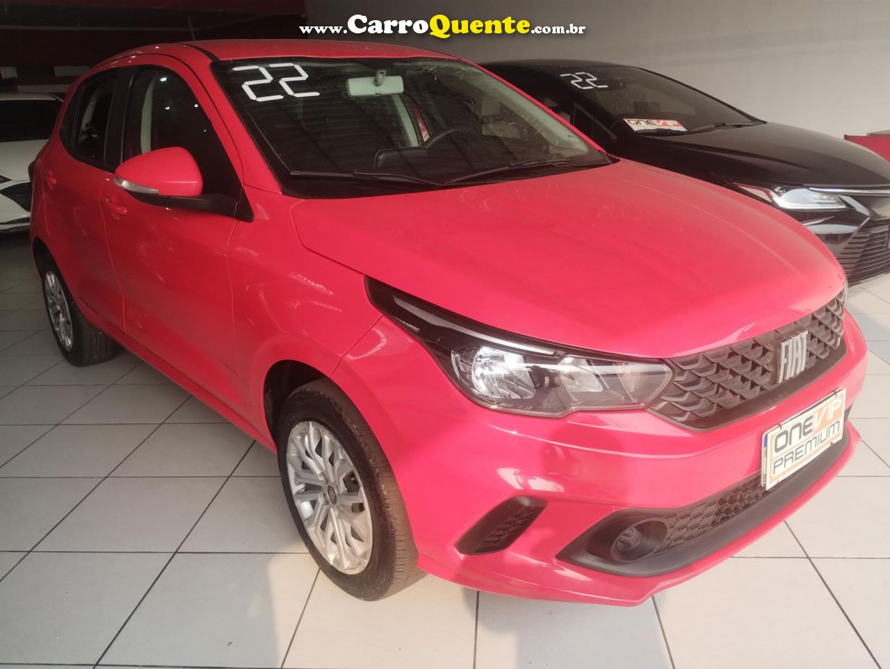 FIAT   ARGO DRIVE 1.0 6V FLEX   VERMELHO 2022 1.0 FLEX - Loja