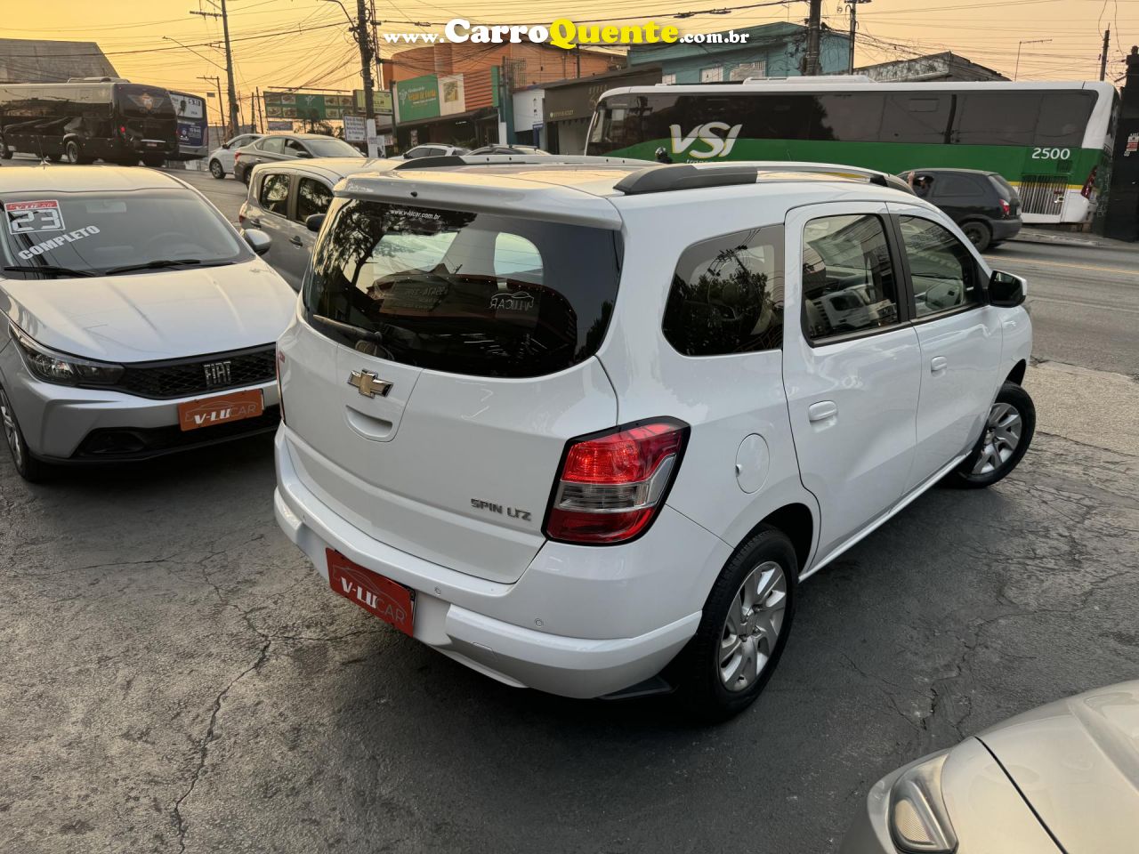 CHEVROLET   SPIN LTZ 1.8 8V ECONO.FLEX 5P MEC.   BRANCO 2016 1.8 FLEX - Loja