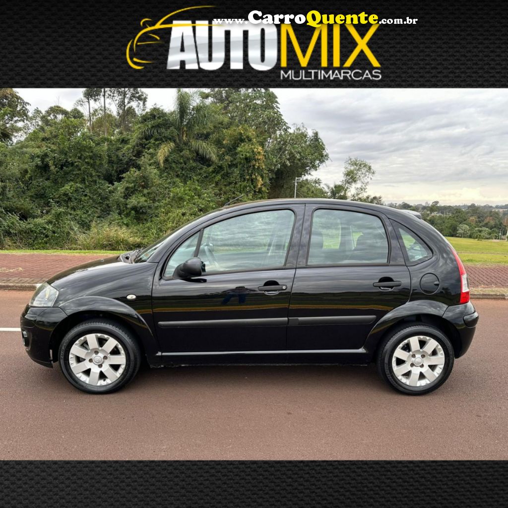 CITROËN   C3 GLX 1.4 GLX SONORA 1.4 FLEX 8V 5P   PRETO 2012 1.4 FLEX - Loja