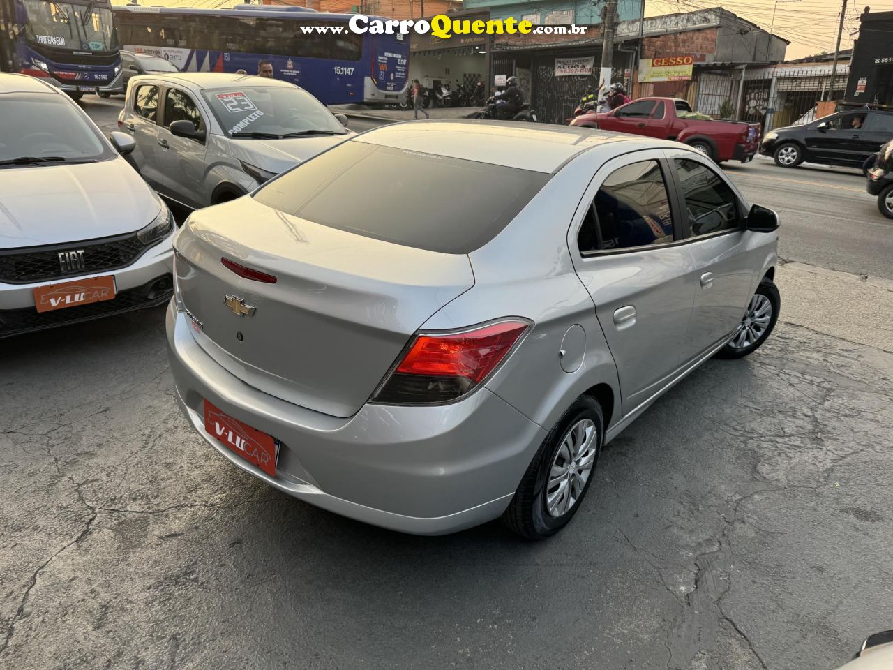 CHEVROLET   PRISMA SED. JOY LS 1.0 8V FLEXPOWER 4P   PRATA 2019 1.0 FLEX - Loja