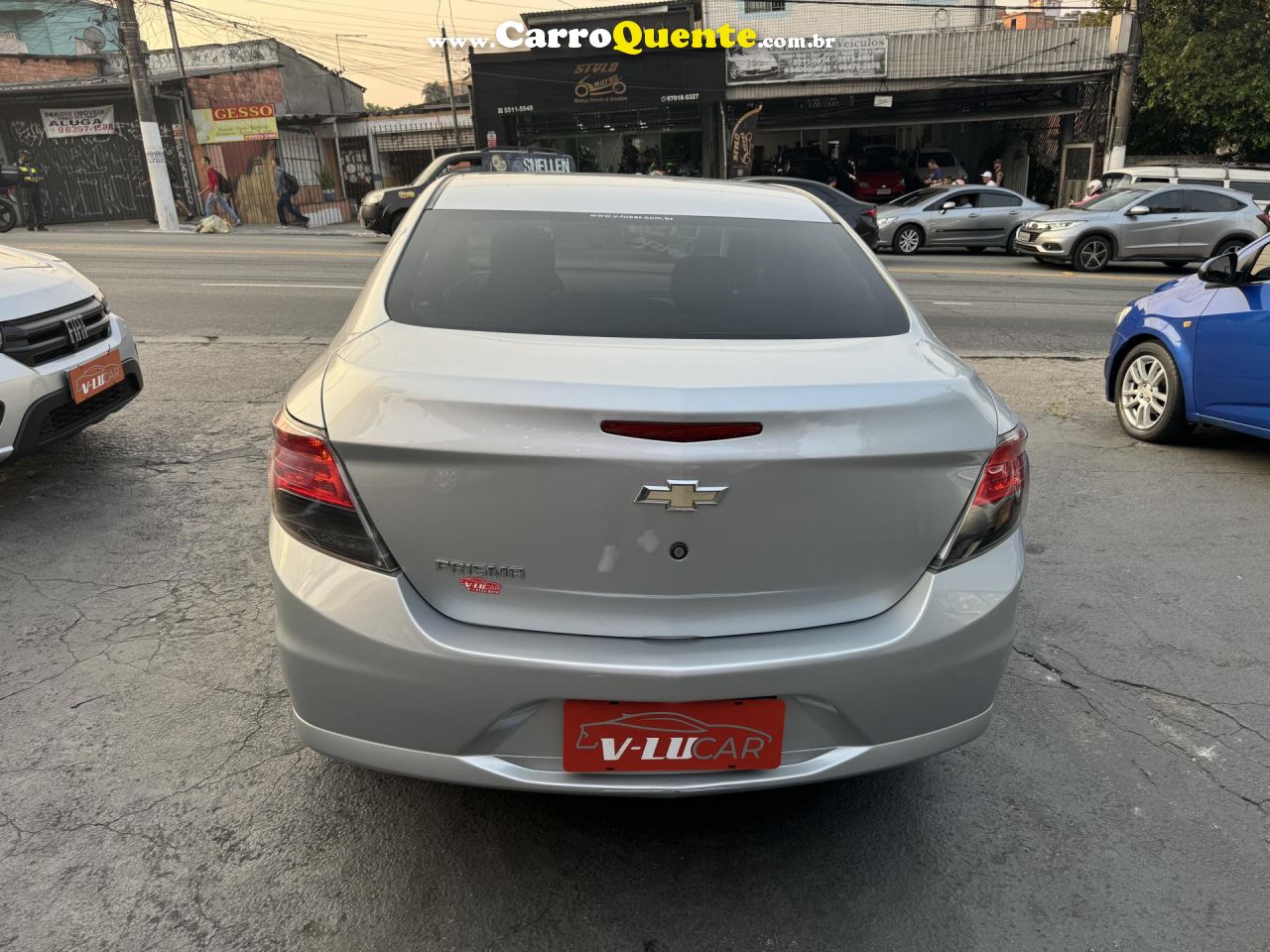 CHEVROLET   PRISMA SED. JOY LS 1.0 8V FLEXPOWER 4P   PRATA 2019 1.0 FLEX - Loja