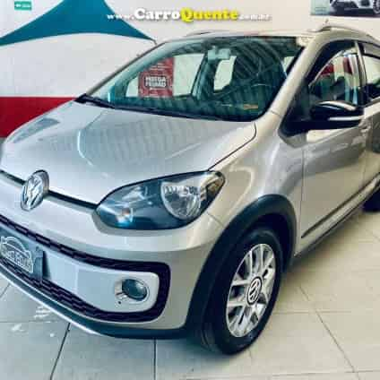 VOLKSWAGEN   UP! CROSS 1.0 TSI TOTAL FLEX 12V 5P   PRATA 2017 1.0 FLEX