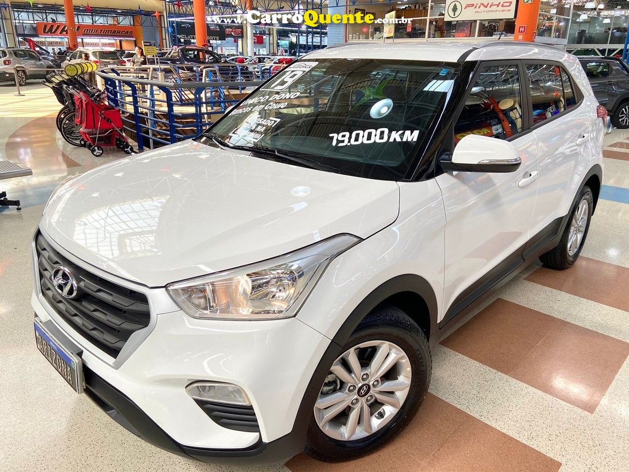 CRETA 1.6 ATTITUDE FLEX 4P MANUAL 2018/2019 - Loja