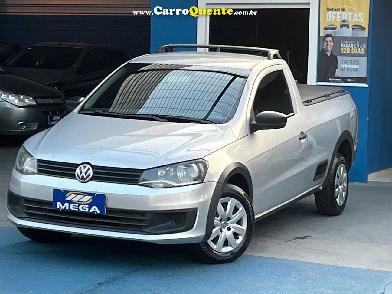 VOLKSWAGEN SAVEIRO 1.6 MI TRENDLINE CS 8V - Loja