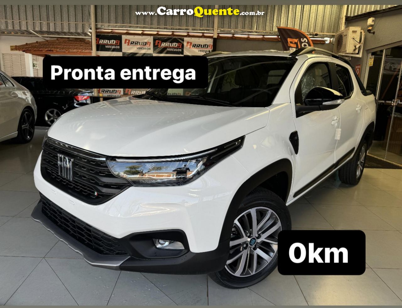 FIAT   STRADA VOLCANO 1.3 FLEX 8V CD AUT.   BRANCO 2025 1.3 FLEX - Loja