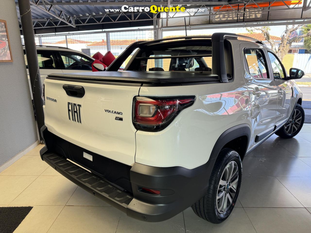 FIAT   STRADA VOLCANO 1.3 FLEX 8V CD AUT.   BRANCO 2025 1.3 FLEX - Loja