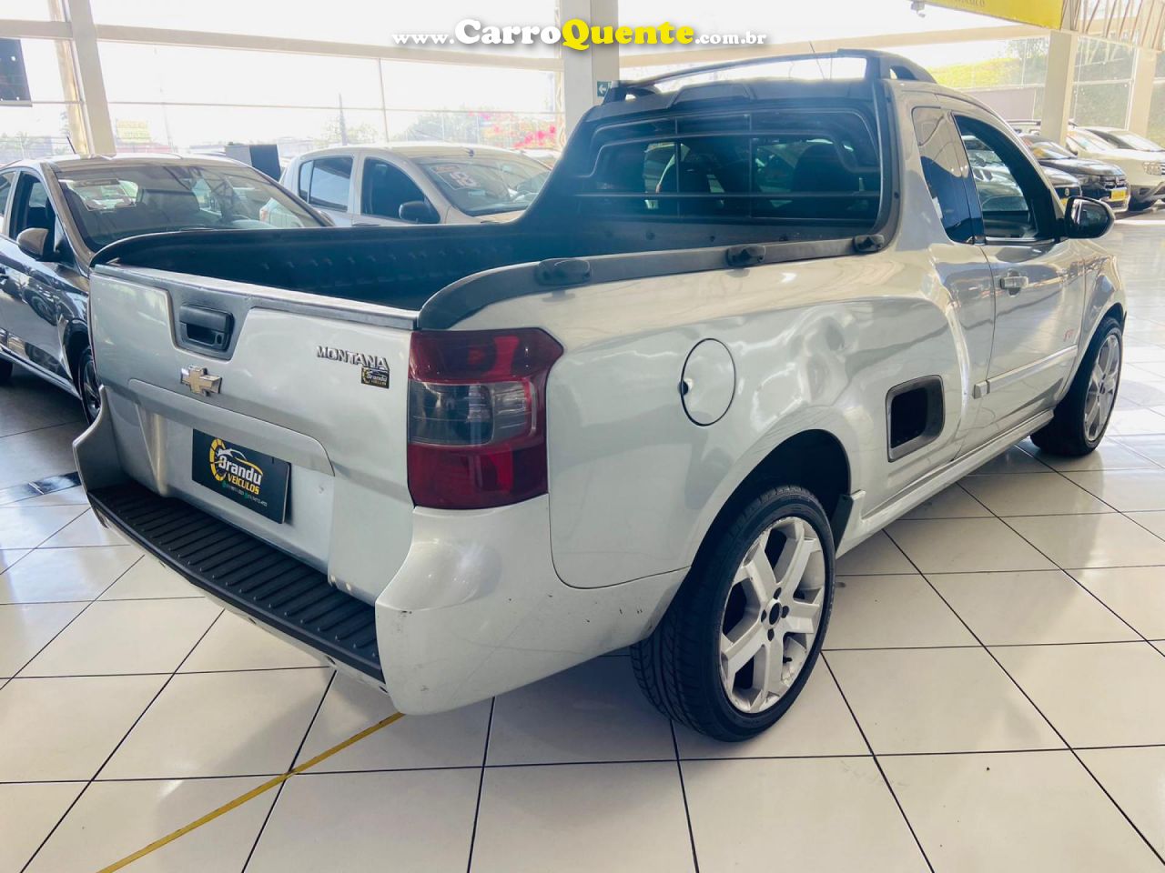 CHEVROLET   MONTANA SPORT 1.4 ECONOFLEX 8V 2P   PRATA 2012 1.4 GASOLINA - Loja