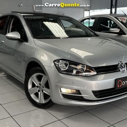 VOLKSWAGEN   GOLF COMFORTLINE 1.6 MSI TOTAL FLEX AUT.   PRATA 2016 1.6 FLEX