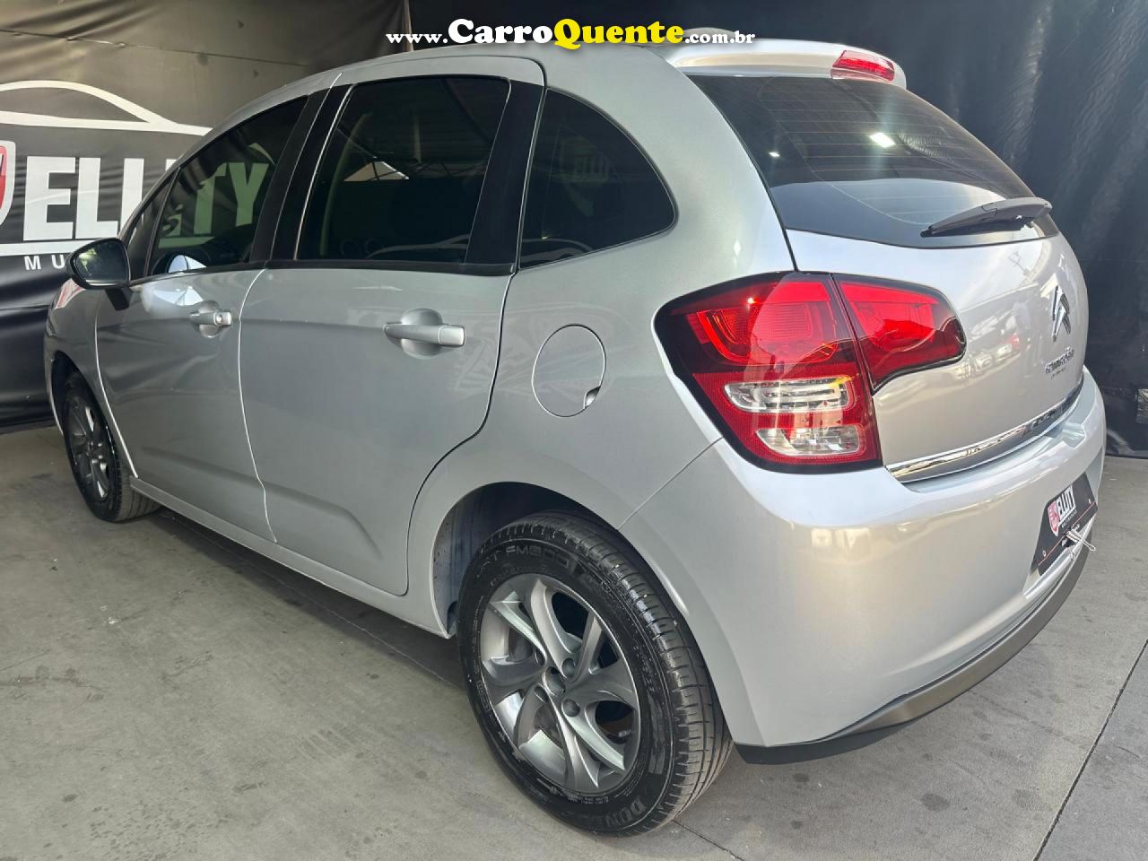 CITROËN   C3 TENDANCE 1.5 FLEX 8V 5P MEC.   PRATA 2013 1.5 FLEX - Loja