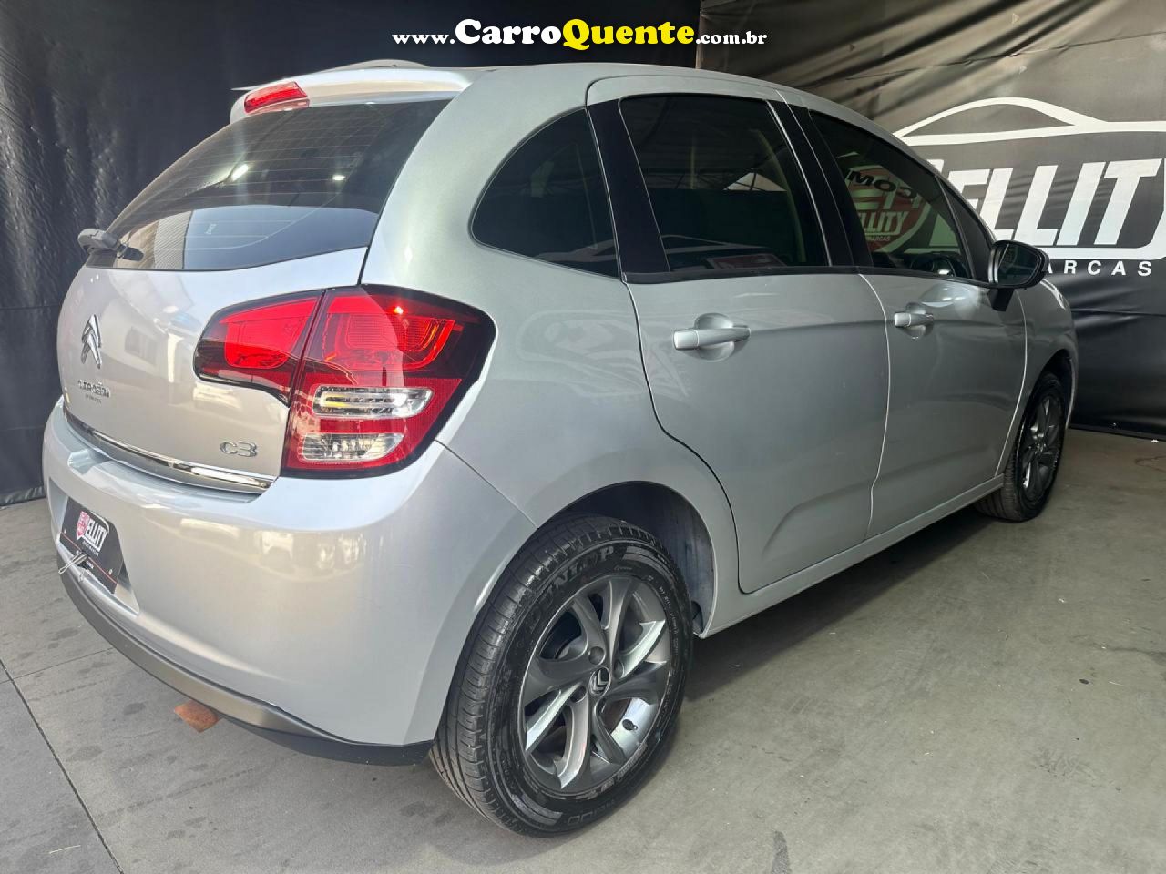 CITROËN   C3 TENDANCE 1.5 FLEX 8V 5P MEC.   PRATA 2013 1.5 FLEX - Loja