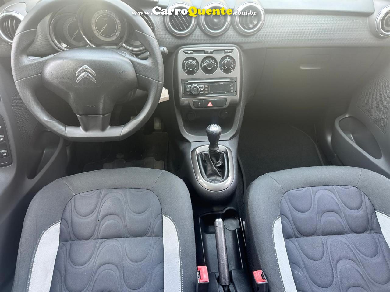 CITROËN   C3 TENDANCE 1.5 FLEX 8V 5P MEC.   PRATA 2013 1.5 FLEX - Loja