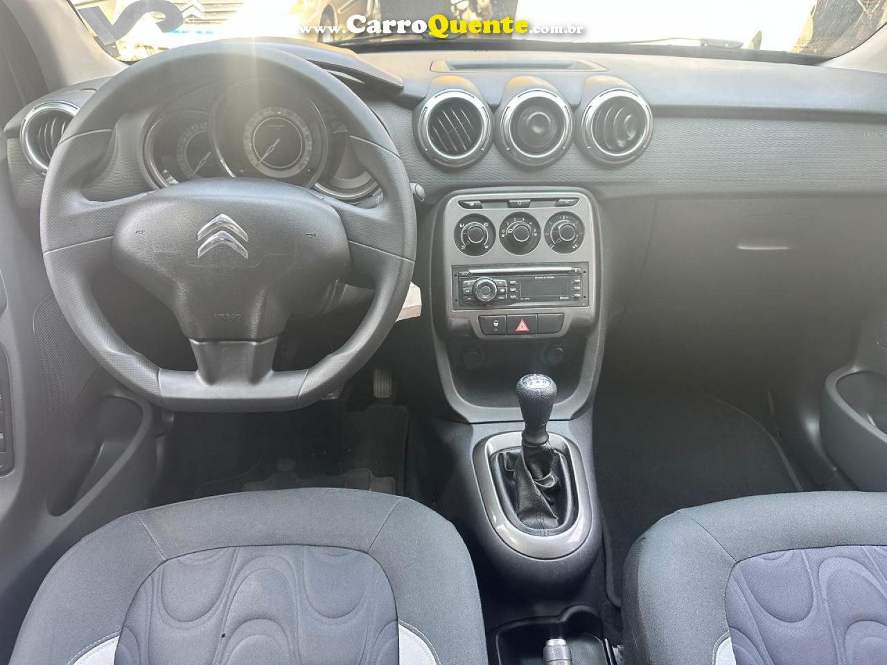 CITROËN   C3 TENDANCE 1.5 FLEX 8V 5P MEC.   PRATA 2013 1.5 FLEX - Loja